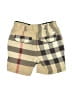 Burberry 100% Cotton Plaid Brown Tan Khaki Shorts 12-18 MO / 18 MO - photo 2