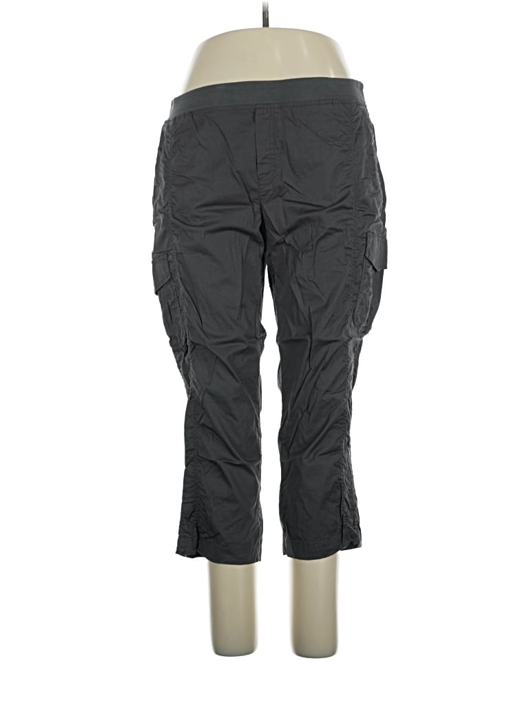Pre-owned Eddie Bauer Cargo Pants In Gray