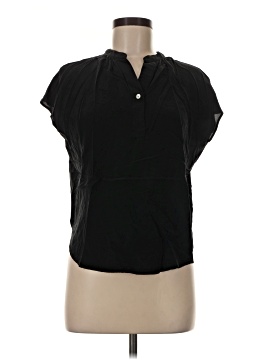Amour Vert Short Sleeve Silk Top