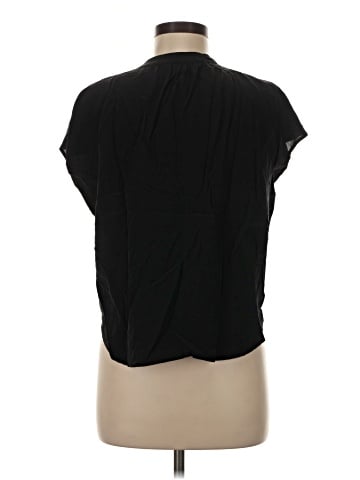 Amour Vert Short Sleeve Silk Top (view 2)