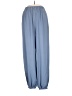 Shein 100% Polyester Solid Blue Casual Pants Size 4 - photo 1