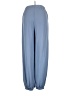 Shein 100% Polyester Solid Blue Casual Pants Size 4 - photo 2