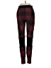 Alala Plaid Burgundy Leggings Size S - photo 2