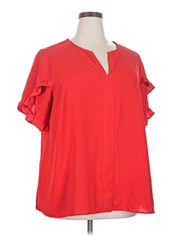 Cato Short Sleeve Blouse (view 1)