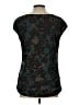 Halogen 100% Nylon Teal Sleeveless Blouse Size Lg Petite - photo 2