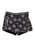 Hollister 100% Viscose Print Black Shorts Size 9 - photo 1