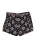 Hollister 100% Viscose Print Black Shorts Size 9 - photo 2