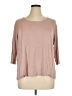 Purejill 100% Rayon Tan 3/4 Sleeve Top Size XL Petite - photo 1
