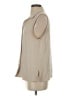 Talbots Tan Sleeveless Button-Down Shirt Size S - photo 5