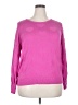 Crown & Ivy Hearts Pink Pullover Sweater Size XXL - photo 1