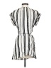 Bella Dahl Stripes Gray Casual Dress Size S - photo 2