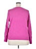 Crown & Ivy Hearts Pink Pullover Sweater Size XXL - photo 2
