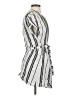 Bella Dahl Stripes Gray Casual Dress Size S - photo 4