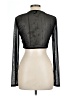 Shelly Black Long Sleeve Top Size L - photo 2