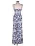 Row A Graphic Blue Jumpsuit Size L - photo 2