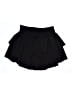 Cider 100% Polyester Solid Black Skort Size 0X - photo 2
