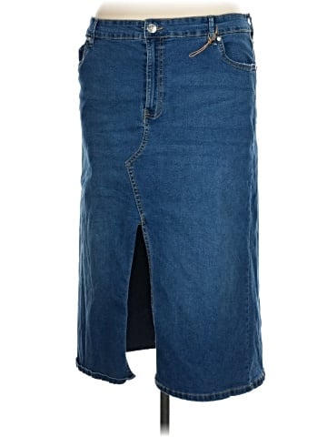 Serra Denim Skirt (view 1)