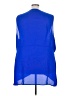 Torrid 100% Polyester Blue Sleeveless Blouse Size 5X Plus (6) - photo 2