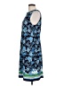 Chico's Print Blue Cocktail Dress Size Lg (2) - photo 5