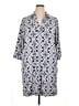 Foxcroft Blue Casual Dress Size XL - photo 1