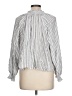 Old Navy Silver Long Sleeve Blouse Size L - photo 2