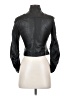 BCBGMAXAZRIA 100% Leather Black Leather Jacket Size XXS - photo 2