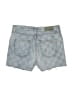 Carmar Checkered-gingham Blue Denim Shorts Size 24 waist - photo 2