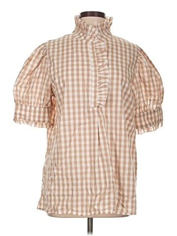 Unbranded Short Sleeve Button-Down Shirt (view 1)