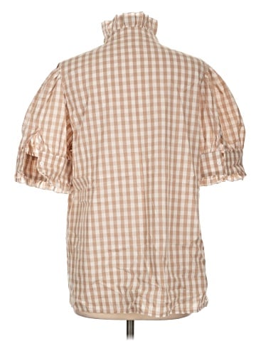 Unbranded Short Sleeve Button-Down Shirt (view 2)