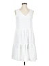 Unbranded 100% Polyester White Casual Dress Size S - photo 1