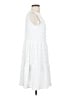 Unbranded 100% Polyester White Casual Dress Size S - photo 4