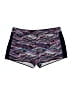 Fabletics Chevron-herringbone Purple Athletic Shorts Size XXL - photo 1
