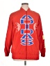 Adidas Graphic Red Track Jacket Size 14 - photo 1
