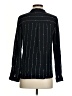 Rails 100% Rayon Stars Blue Black Long Sleeve Blouse Size XS - photo 2