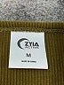 Zyia Active Brown Long Sleeve Henley Size M - photo 7