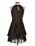 Ann Taylor 100% Polyester Polka Dots Black Cocktail Dress Size 2 Petite - photo 2
