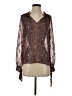 Rebecca Taylor Brown Blouse Size 2 - photo 1