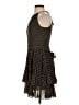 Ann Taylor 100% Polyester Polka Dots Black Cocktail Dress Size 2 Petite - photo 5