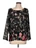 Plenty By Tracy Reese Black Long Sleeve Blouse Size L - photo 1