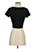 Fashion Nova Black Short Sleeve Top Size S - photo 2