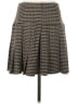 Easy Clothes Houndstooth Brown Casual Skirt Size S - photo 2