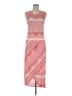 BCBGMAXAZRIA Graphic Pink Cocktail Dress Size L - photo 1