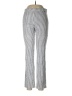 Lena Gabrielle Stripes Silver Casual Pants Size 10 - photo 1
