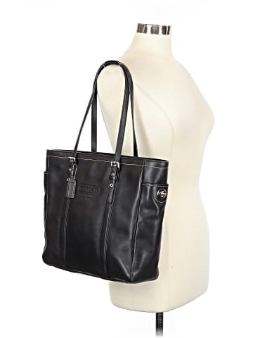 Coach Leather Tote (view 2)
