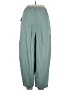 Unbranded 100% Polyester Solid Teal Casual Pants Size XL - photo 2