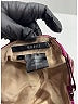Gucci 100% Leather Burgundy Purple Leather Baseball Cap Size M - photo 6