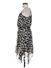 No Boundaries 100% Polyester Floral Black Casual Dress Size S - photo 5