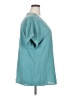 BLOOMCHIC 100% Polyester Teal Short Sleeve Blouse Size 18 - 20 - photo 4