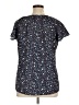 SimpleFun Blue Short Sleeve Blouse Size XL - photo 2