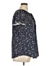 SimpleFun Blue Short Sleeve Blouse Size XL - photo 4
